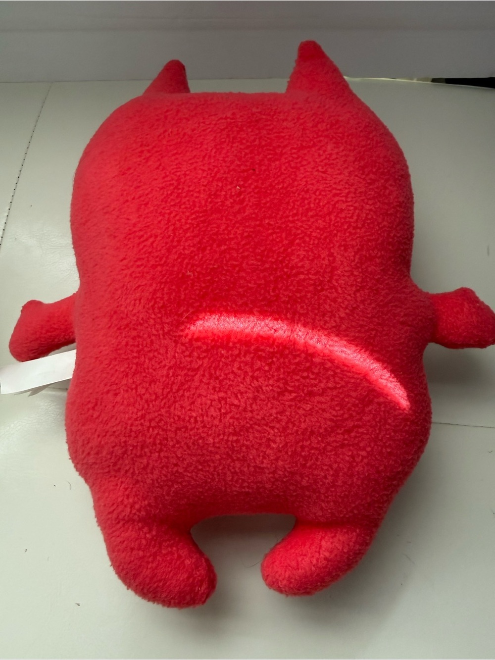 Red Three-Eyed Plush Monster Doll - Picture 5 of 5
